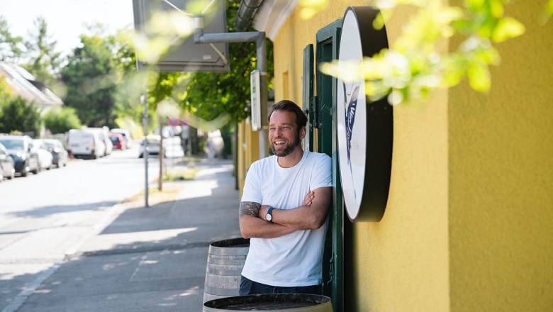Johannes Ley - Gastgeber im Allerley, © Wienerwald Tourismus/Unleashed.at Johannes Ley - Gastgeber im Allerley