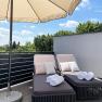 Balkon mit Sonnenliegen, © Kay Haderer Balkon mit Sonnenliegen, © Kay Haderer