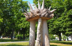 Skulptur im Schlosspark, © René Kussnow