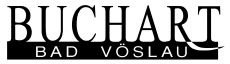 Logo mit dem Text 'Buchart Bad Vöslau'.