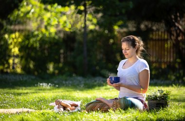 Yoga im Schlosspark, © Rene Kussnow